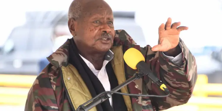 President Yoweri Kaguta Museveni issuing a directive on banning Baraaro pastoralists in Northern Uganda