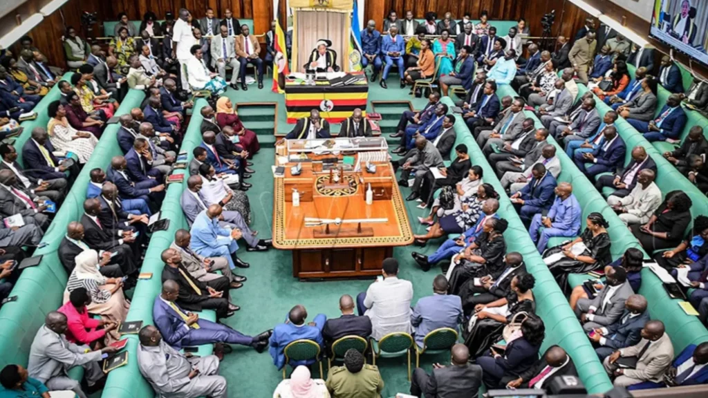 Parliament of Uganda in session
