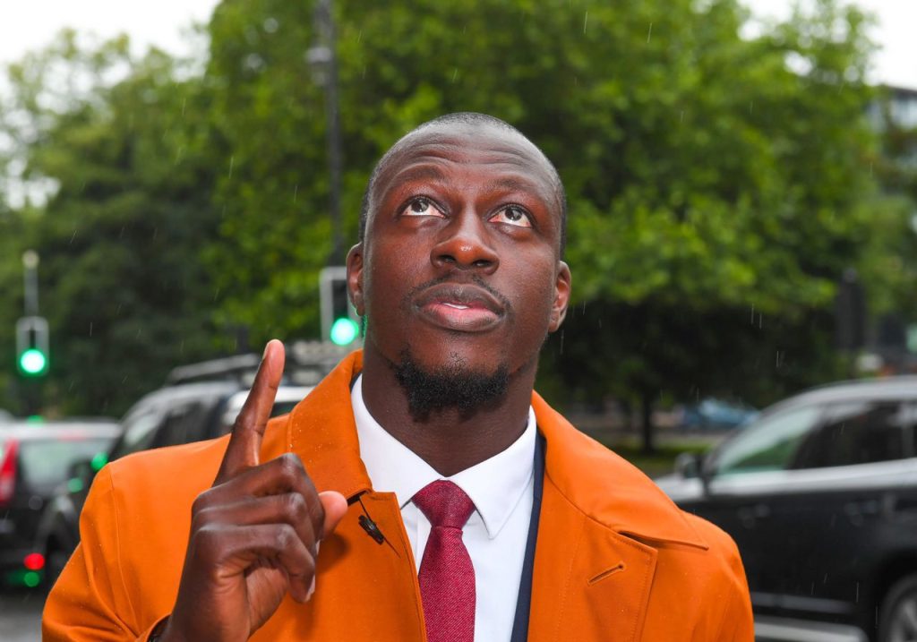Benjamin Mendy after he was found not guilty