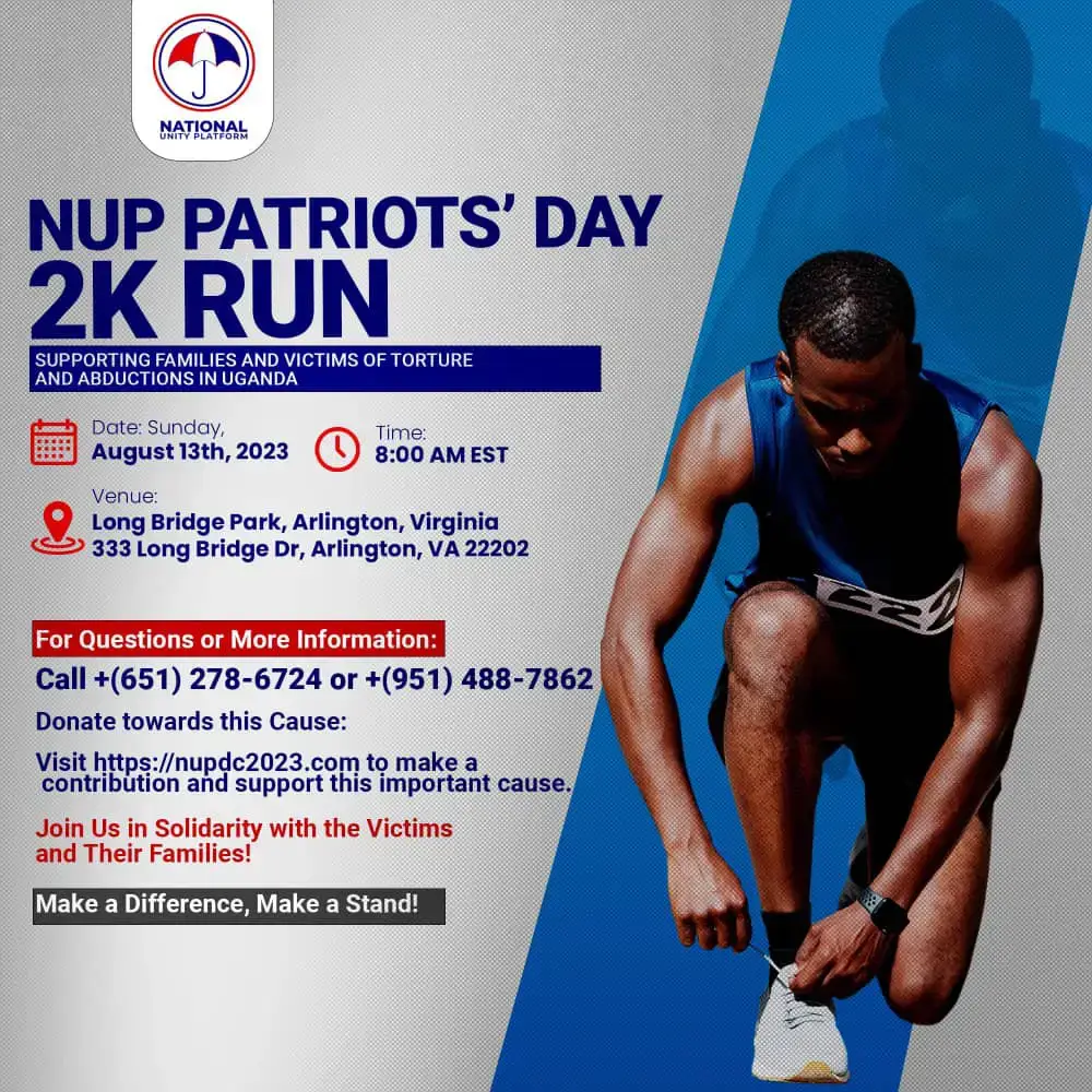 NUP Patriots Day 2K Run